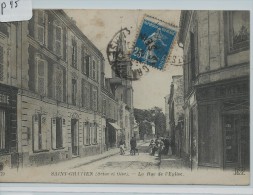 CARTES POSTALES SAINT GRATIEN     RUE DE L'EGLISE  ANIMATION - Saint Gratien