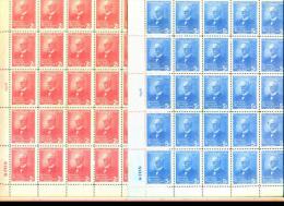 EDIFIL 422/23 **   PLIEGO DE 25 SELLOS - Unused Stamps