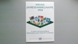 UNO-Wien 160/1, 166-177 Souvenir-Folder 1994 Oo/used, Jahreszusammenstellung 1994 - Used Stamps