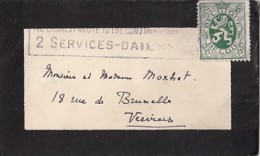 3441- LION COAT OF ARMS, STAMP ON LILIPUT COVER, BELGIUM - Briefe U. Dokumente