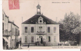 RISCLE (GERS)  HOTEL DE VILLE 1906 - Riscle