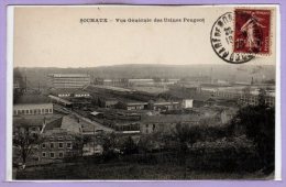 25 - SOCHAUX -- Vue Générale Des Usines Peugeot - Sochaux