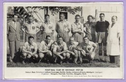 25 - SOCHAUX -- Foot Ball Club - 1937 - 38 - Sochaux