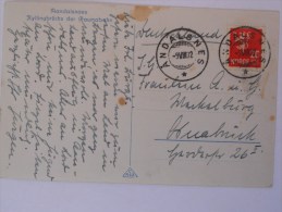 Norvege Carte De Andalsnes 1932 Pour Allemagne - Cartas & Documentos