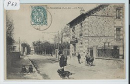 CARTES POSTALES SAINT GRATIEN   LA POSTE     ANIMEE - Saint Gratien