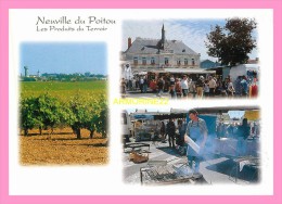 CPM NEUVILLE EN POITOU  , Les Produits Du Terroir - Neuville En Poitou