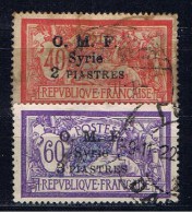 SYR+ Syrien 1921 Mi 159-60 Merson - Unused Stamps