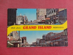 Nebraska> Grand Island  Multi View Street View Greetings     Ref 1539 - Grand Island