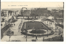 Cp, 87, Limoges, Le Square Jourdan - Limoges