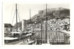 Cp, Monaco,Le Port, La Condamine Et La Tête De Chien - Harbor