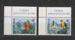 Yvert 1291 / 1292 ** Neuf Sans Charnière MNH Fleur Rhododendron Oiseau Gypaète Barbu - Nuevos