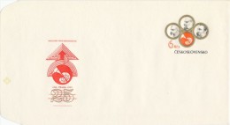 Czechoslovakia / Postal Stationery (1983) The Magazine "Issues Of Peace And Socialism" (I7658) Marx, Engels, Lenin - Karl Marx