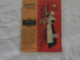 SHAKERS REVUE A TALE AVEC LES RECETTES DE PLAT ET DE REMEDE SHAKERS - Magazines - Before 1900
