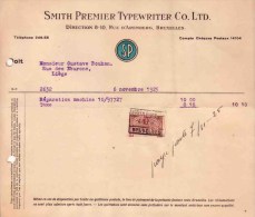 Bruxelles Rue D'Arenberg SMITH PREMIER TYPEWRITER Co. Ltd  1925 - 1900 – 1949