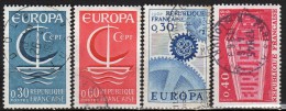 Petit Lot N° 1490/91-1521-1598  - Oblitéré  -EUROPA - FRANCE - Collections