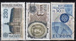 Petit Lot N° 1521-2208-2642  - Oblitéré  -EUROPA - FRANCE - Collections
