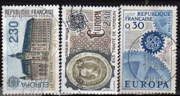 Petit Lot N° 1521-2208-2642  - Oblitéré  -EUROPA - FRANCE - Colecciones