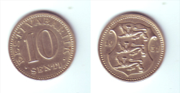 Estonia 10 Senti 1931 - Estonia