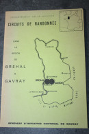 Livret "Randonnées Dans La Région De Bréhal Et Gavray" Manche - Normandie - Région De Granville - Normandie