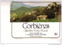 ETIQUETTE   -  CORBIERES  -  F. Nogier - Languedoc-Roussillon