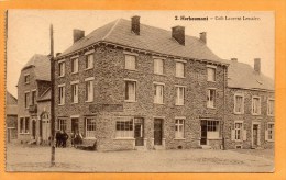 Herbeumont Cafe Laurent Lemaire 1920 Postcard - Herbeumont
