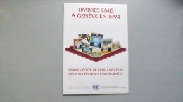 UNO-Genf 243/4, 249/60 Souvenir-Folder 1994 Oo/used, Jahreszusammenstellung 1994 - Oblitérés