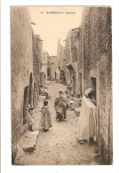 GHARDAIA - ALGERIE - UNE RUE - BELLE ANIMATION - Ghardaia