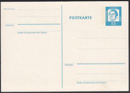 Germany 1963, Postal Stationery "Luthar", Mint, Ref.bbzg - Cartes Postales - Neuves