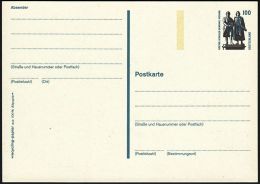 Germany, Postal Stationery "Goethe - Schiller" 100 Pf., Mint, Ref.bbzg - Cartes Postales - Neuves