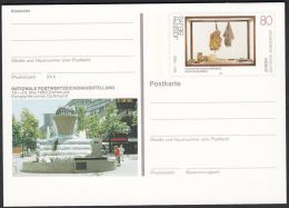 Germany 1993, Illustrated Postal Stationery "Fountain Dortmund", Ref.bbzg - Illustrated Postcards - Mint