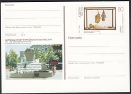 Germany 1993, Illustrated Postal Stationery "Fountain Dortmund", Ref.bbzg - Cartes Postales Illustrées - Neuves