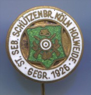 ARCHERY / SHOOTING - KOLN, Germany, Enamel, Pin, Badge, Hunting - Boogschieten