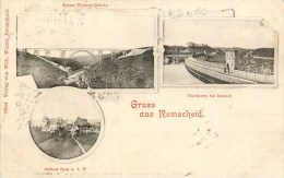 Remscheid - ** Gruss Aus Remscheid ** - Cpa 3 Vues - Voir 2 Scans. - Remscheid