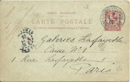 LEVANT - 1905 - CARTE ENTIER POSTAL MOUCHON De CONSTANTINOPLE - Brieven En Documenten