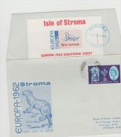 BI003b/ Isle Of Stroma, Northern Irland 31.12.62, Thema Europa - Covers & Documents