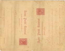 10580. Entero Postal ESPAÑA, 10 Cts Alfonso XII, U.P.U, Edifil Num 17 ** - 1850-1931