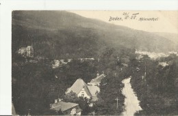 AK  AT  1908 HELENTHAL BADEN - Baden Bei Wien