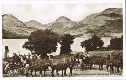 10588. Postal  LOCH LOMOND (Scotland), Hand Coachesat Iversnaid - Stirlingshire