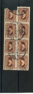 -.EGYPTE 1922/39 . BANDE DE 8 TIMBRES DE 1927/32 . OBLITEREE . - Gebraucht