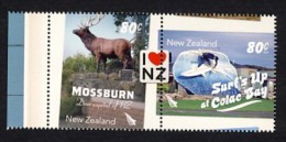 Nouvelle Zélande 2014 Legendary Landmarks  Mossburn   Surf's Up At Colac Bay   Cerf - Nuovi