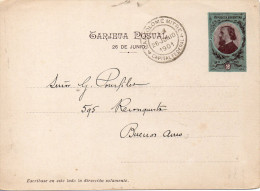 ARGENTINE ENTIER POSTAL ILLUSTRE 1901 - Postal Stationery