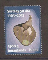 ICELAND 2013 SURTSEY 50th ANNIV  MNH - Ongebruikt