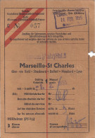 MARSEILLE ST CHARLES -LANDAU PLALZ  1955 3è CLASSE - Europe