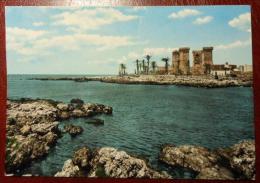 Delcampe - SANTA MARIA AL BAGNO 1962 8 Lug LE QUATTRO COLONNE VISTE DAL MARE -animata - Viaggiata X Porto Ceresio (VA) - Vedi Foto - Lecce