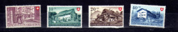 Suisse (1949)  - "Pro Patria. Architecture"  Neufs** - Unused Stamps