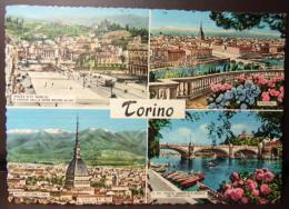 TORINO 1962 5 Dic Cartolina Viaggiata X Galatone (LE) - Annullo A Targhetta Centenario Poste Italiane - Vedi Foto - Panoramic Views