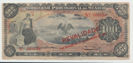 MEXICO 100 PESOS 1914 VF PICK S708b - Mexique