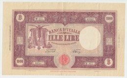 Italy 1000 Lire 1947 VF++ Pick 72c  72 C - 1000 Liras