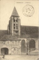 GROSLAY - L'Eglise - 2 Enfants - Groslay