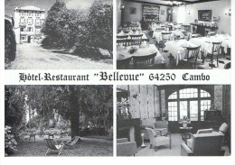 CAMBO - Hôtel Restaurant BELLEVUE - Imp San Juan - Non Circulé - Tbe - Cambo-les-Bains